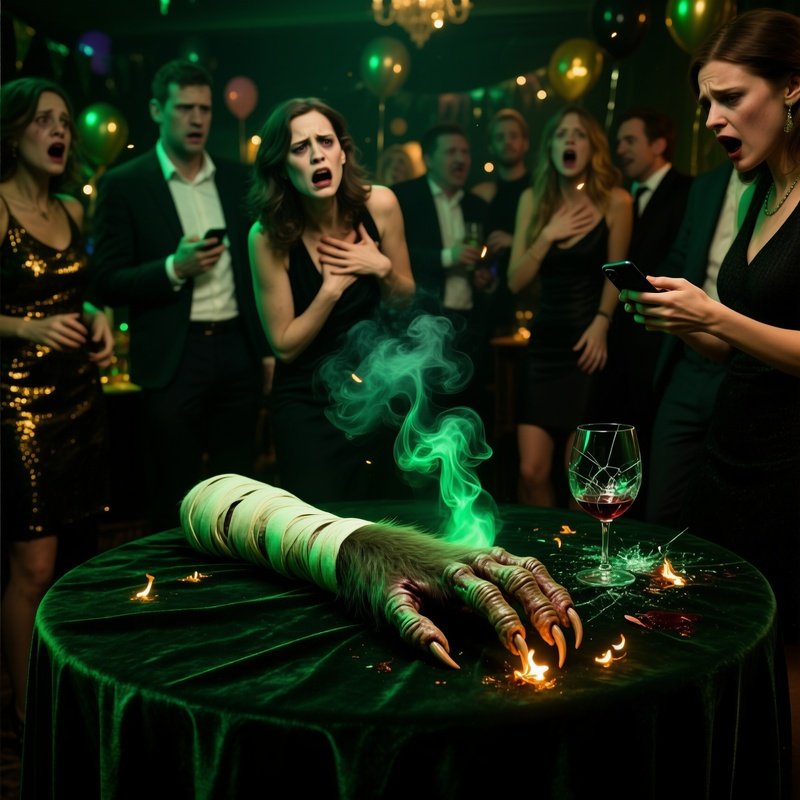 The Monkey S Paw Party Wishes Ironic Twists