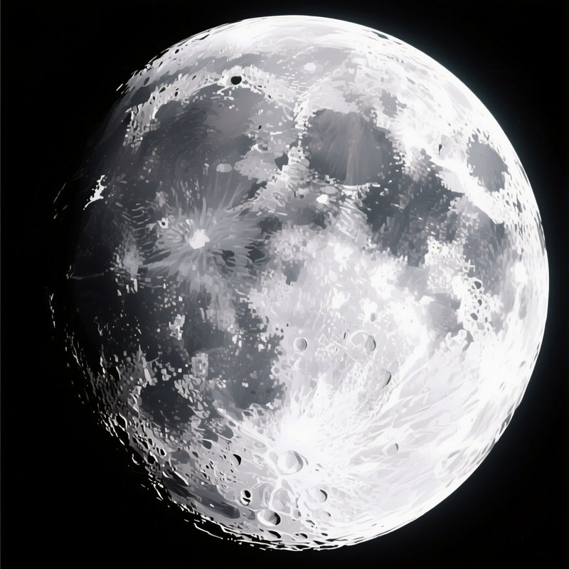 The Moon Moon Lunar Surface