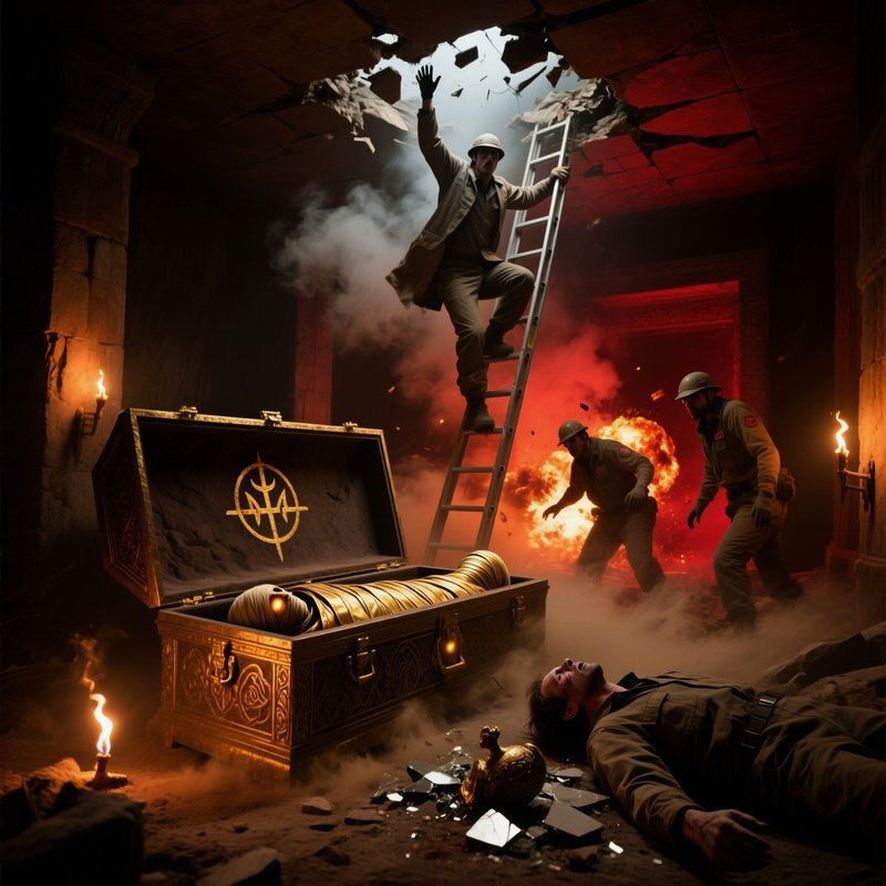 The Mummy S Curse Archaeologists Open Sarcophagus And Die In Accidents