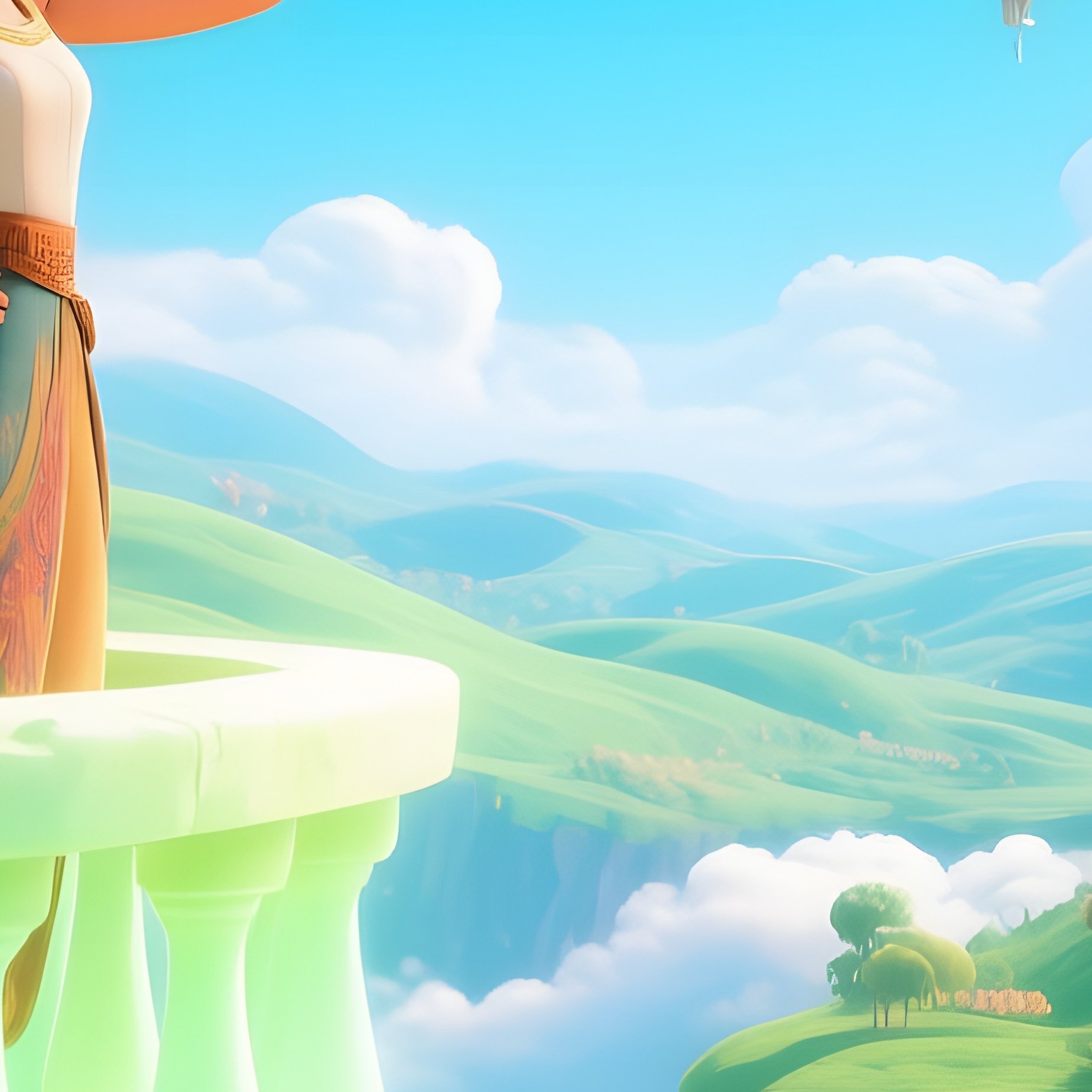 The Mushroom Kingdom Balcony - Full Resolution Quality Preview