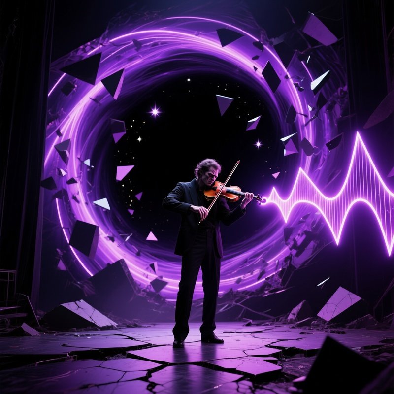 The Musical Violinist Chaotic Melody Opens Portal To Void