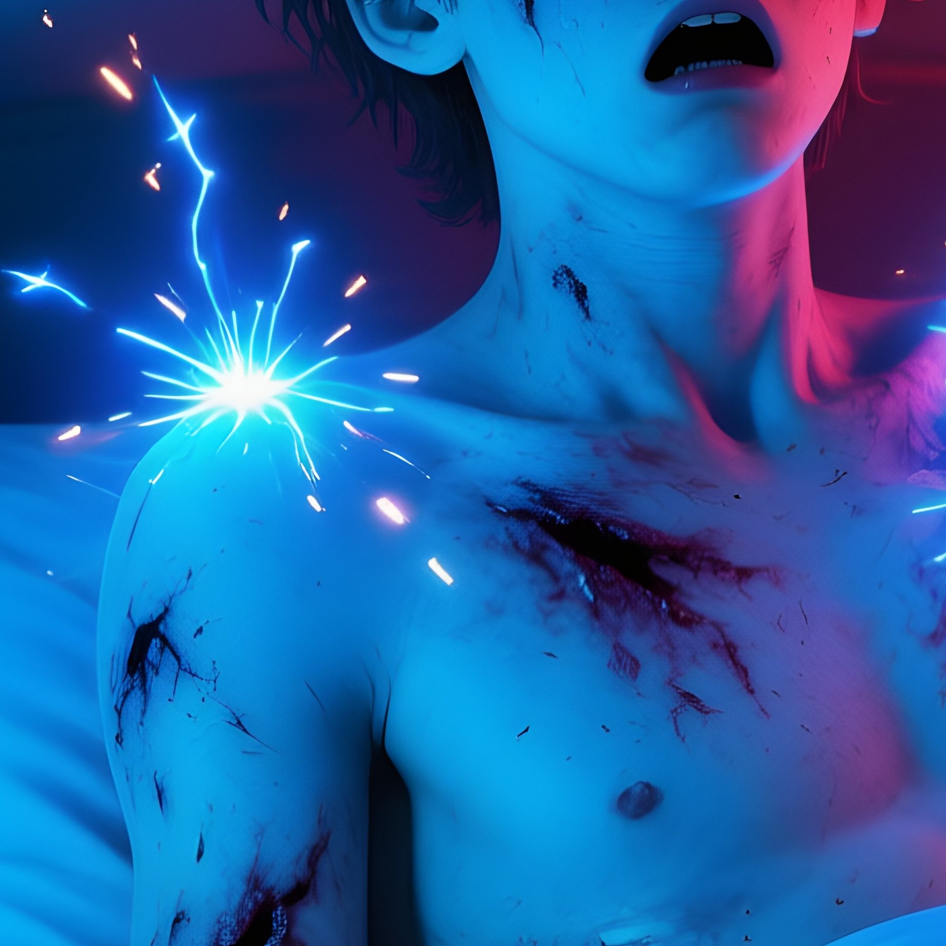 The Mutation A Player Wakes Up With A Strange Glowing Rash That Grants Minor Powers But Drains Health - Full Resolution Quality Preview