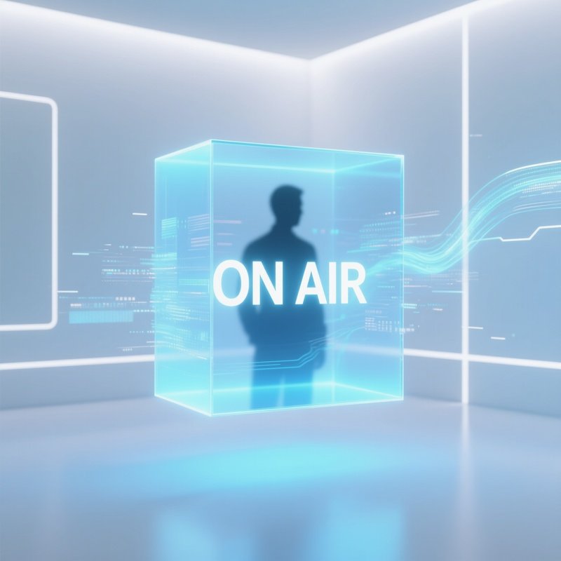 The On Air Sign A Light Up Box As A Metaphor For Privacy