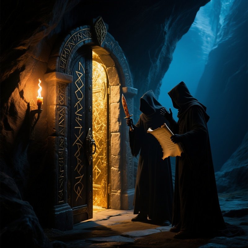 The Open Sesame Magical Cave Door