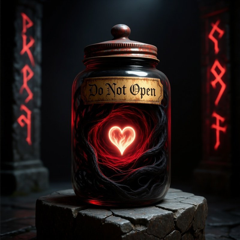 The Pandoras Box Jar Labeled Do Not Open