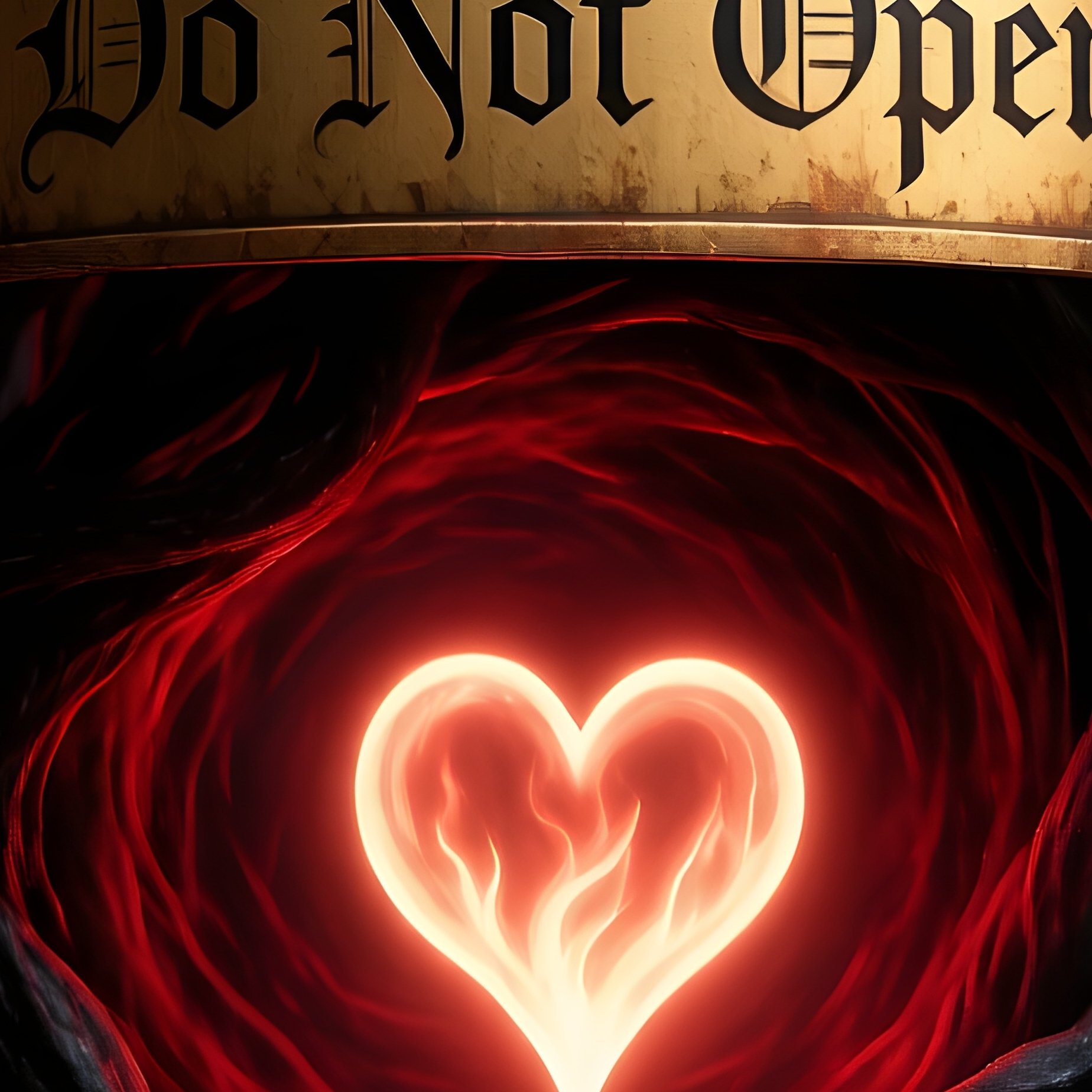 The Pandoras Box Jar Labeled Do Not Open - Full Resolution Quality Preview