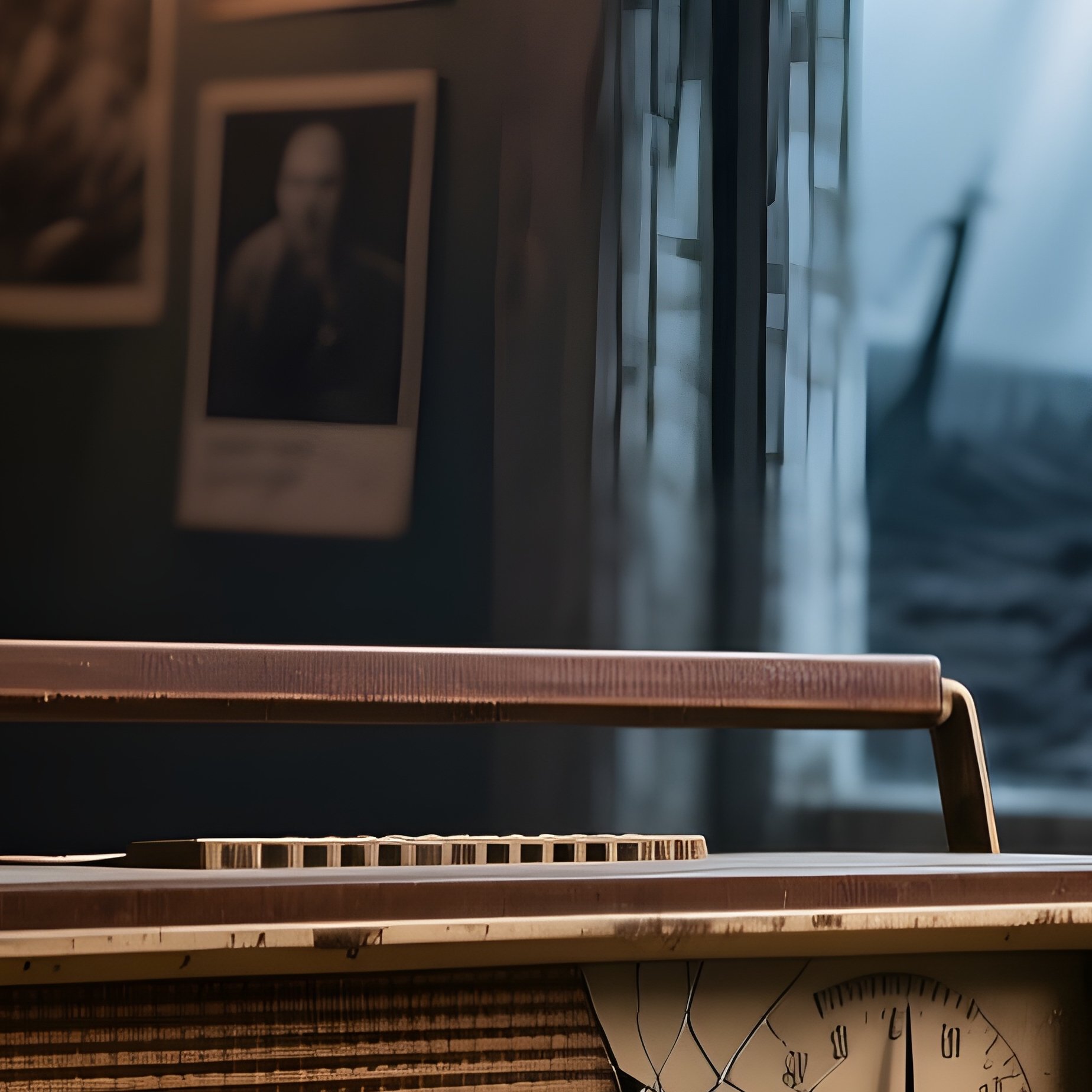 The Radio Signal Old Radio Broadcasts Distress Call From Future Voices - Full Resolution Quality Preview