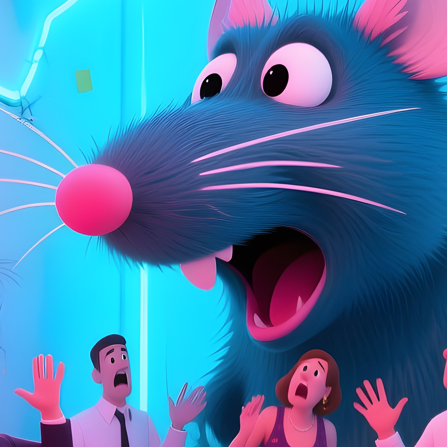 The Rat In The Walls Party Hears Scurrying Behind Drywall Rats Size Dogs 2 - Full Resolution Quality Preview