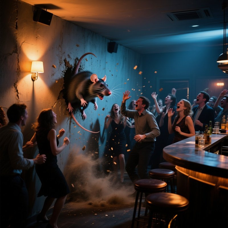 The Rat In The Walls Party Hears Scurrying Behind Drywall Rats Size Dogs