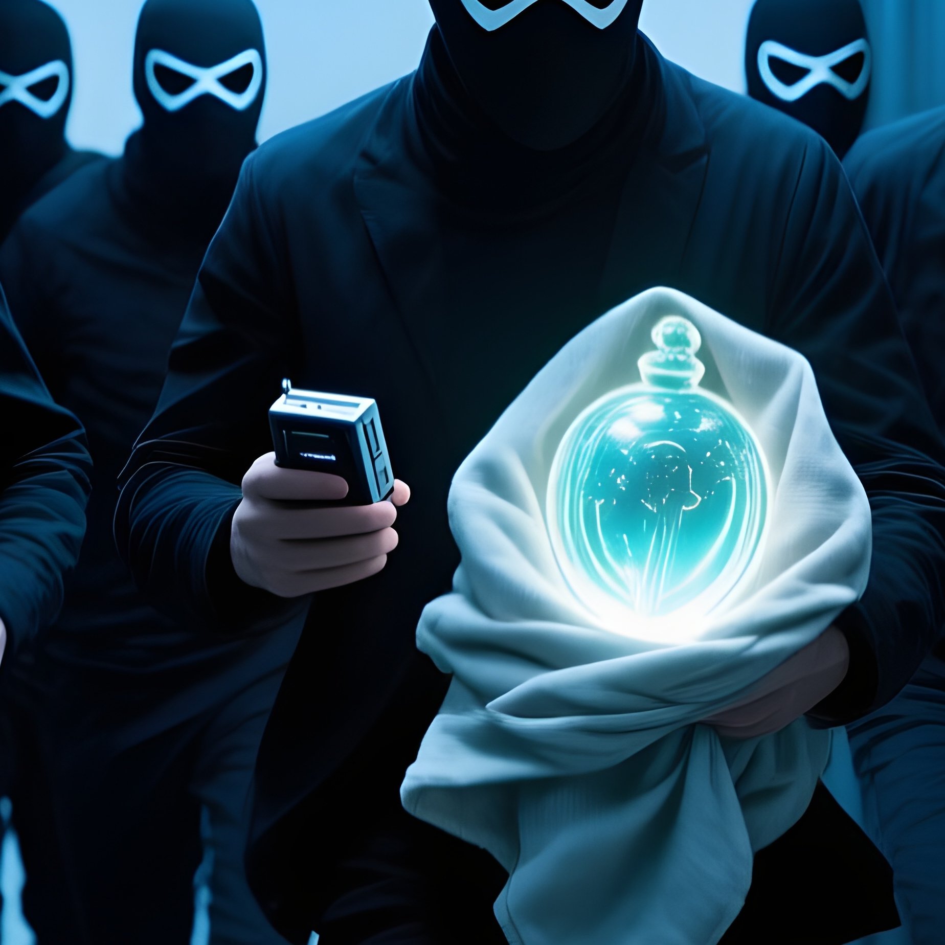 The Reverse Heist Party Breaking Into Bank To Return Stolen Item - Full Resolution Quality Preview