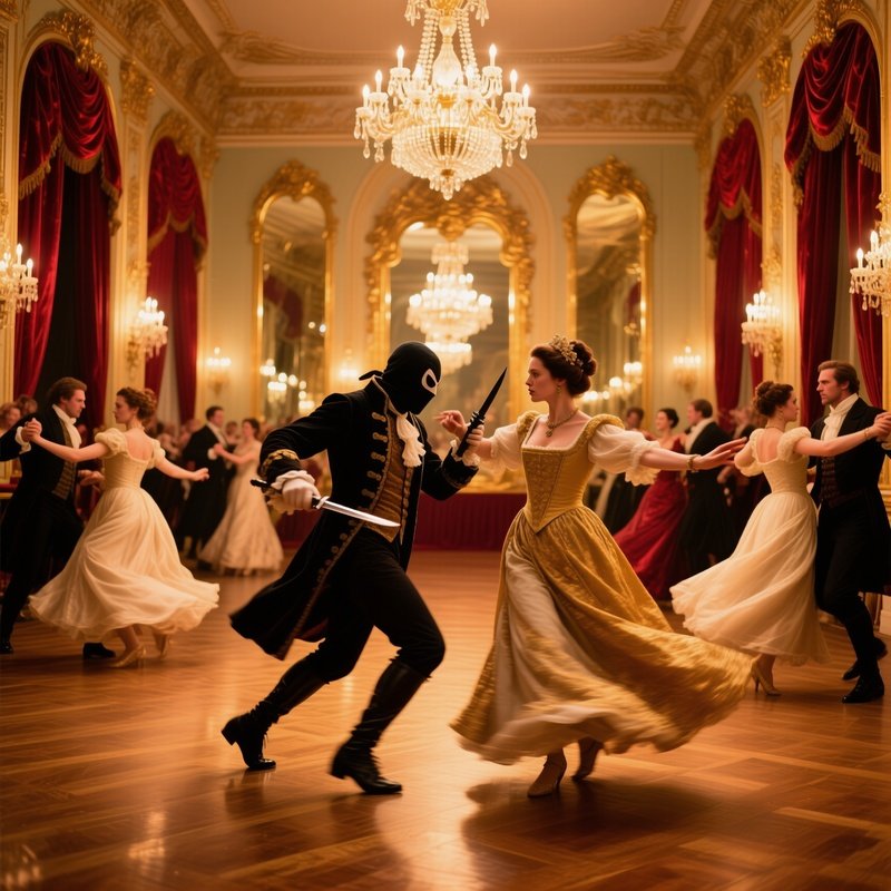 The Royal Ball Assassin Among Dancers