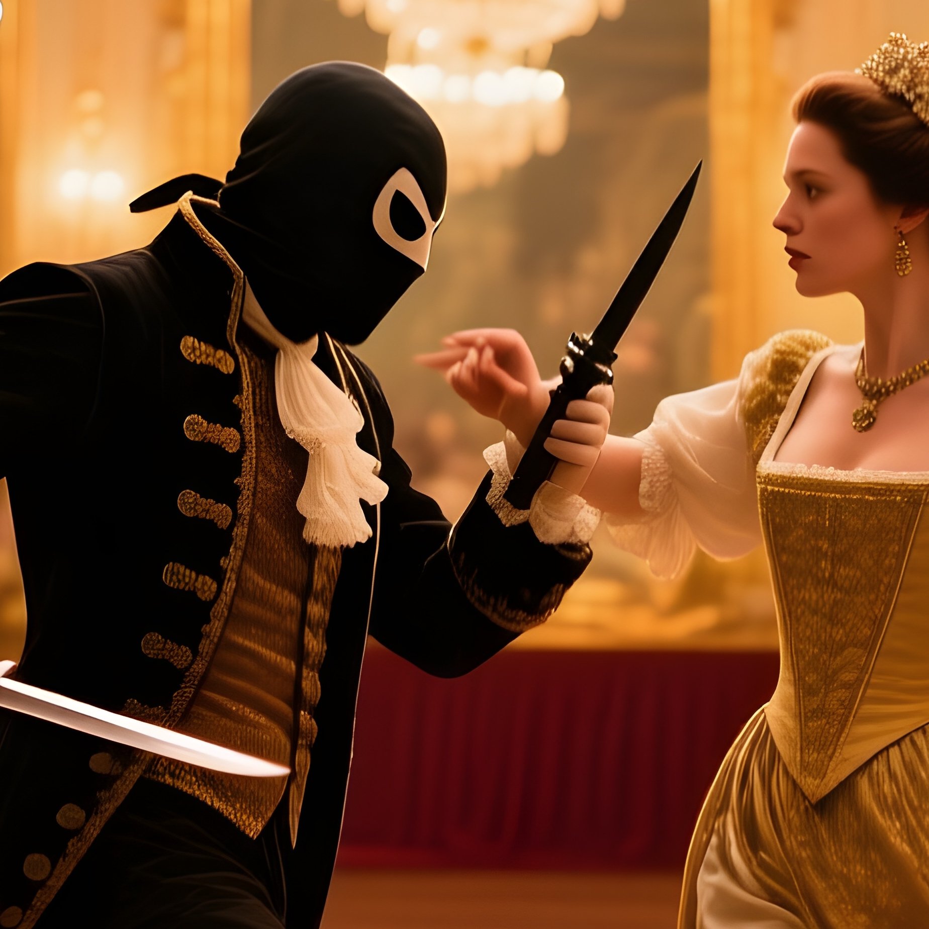 The Royal Ball Assassin Among Dancers - Full Resolution Quality Preview