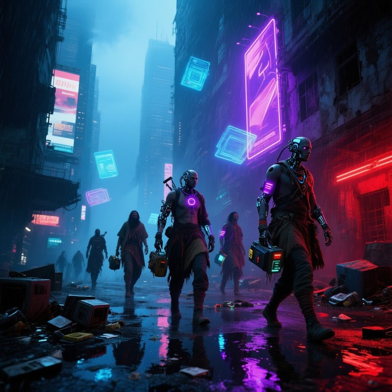 The Sci Fi Cyberpunk Nomads