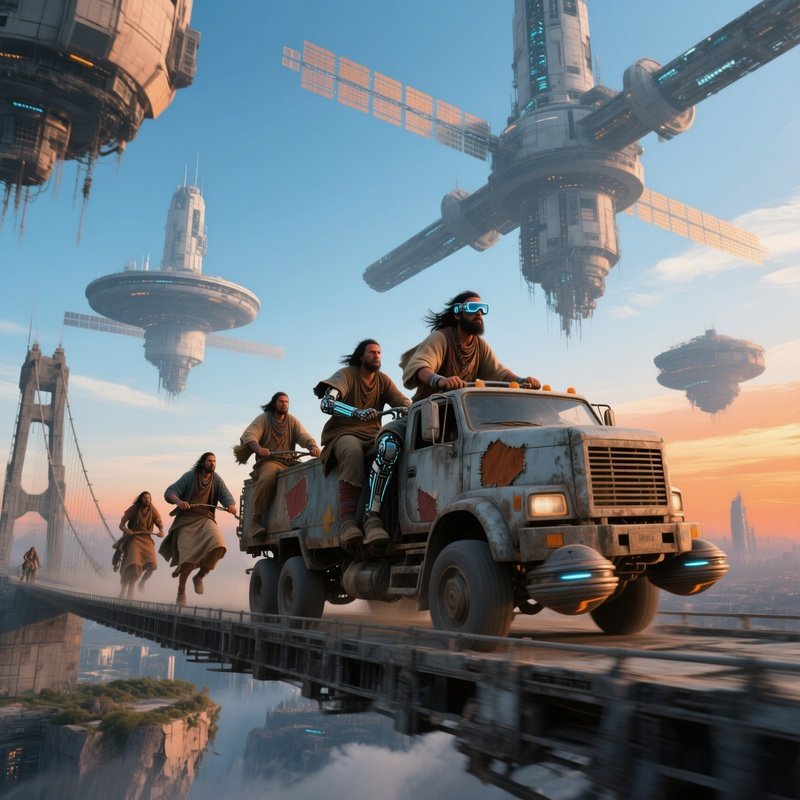 The Sci Fi Cyberpunk Nomads As A Movement