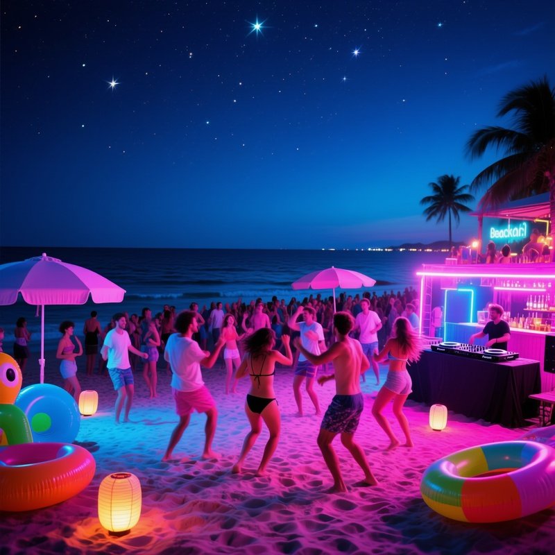 The Surf And Sand Beach Events Beach Party Night