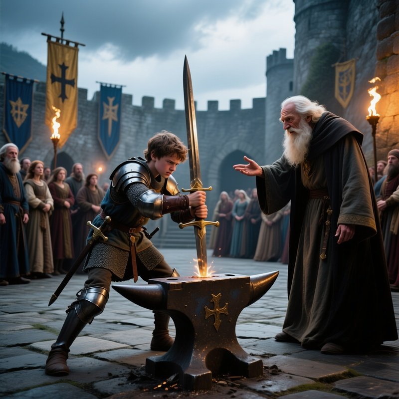 The Sword In The Stone Contest Of Character Not Strength