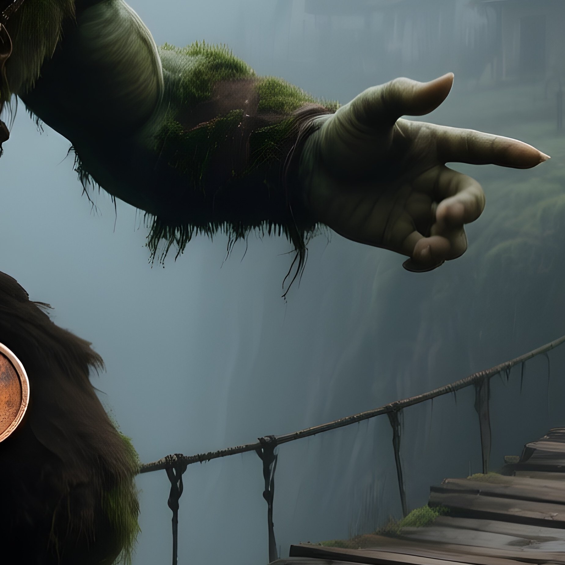 The Troll Bridge Toll First Thing Home - Full Resolution Quality Preview