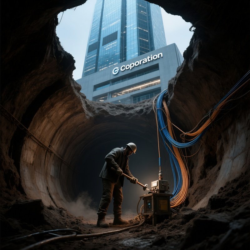 The Underground Mole Tunneling Under Tech Corporation