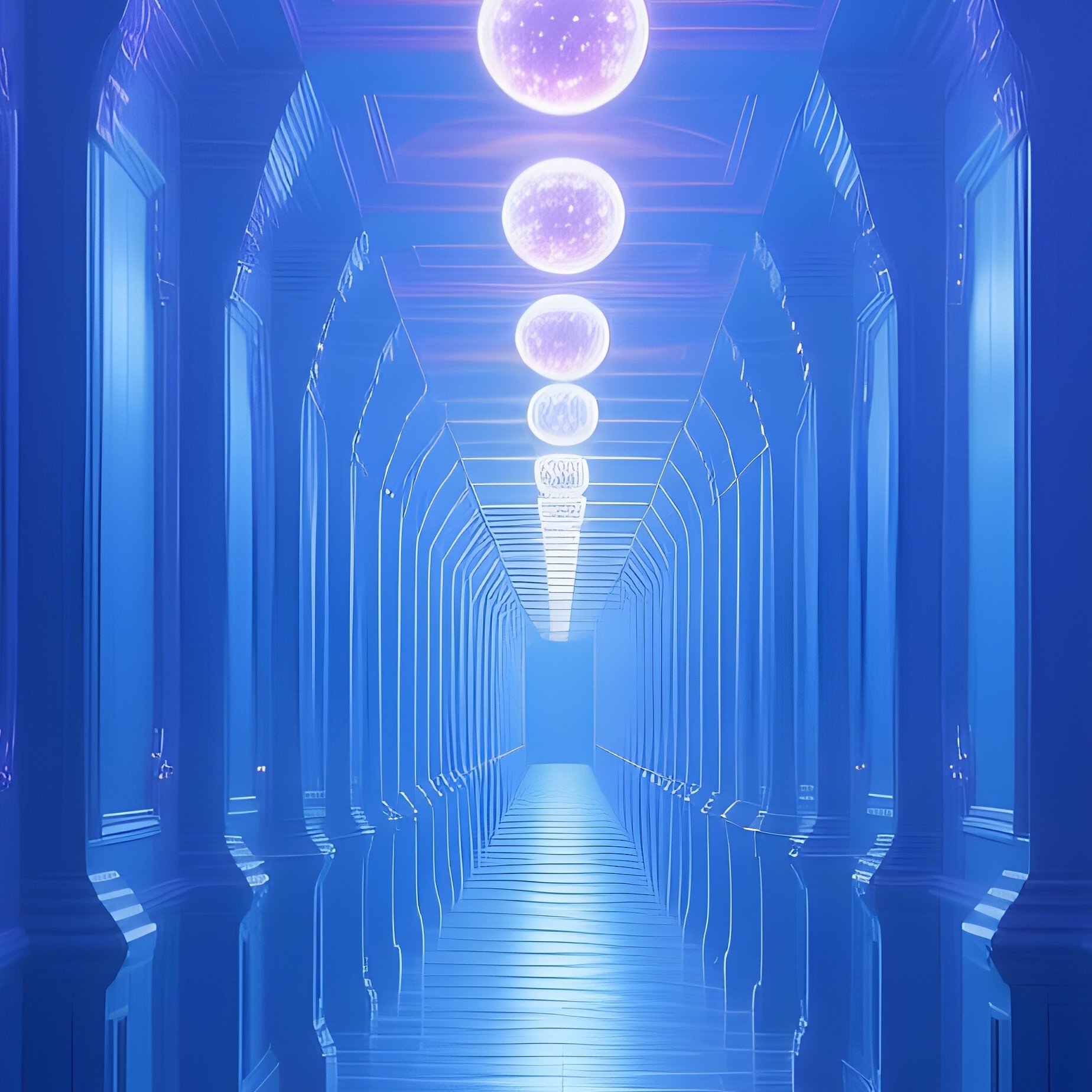 The Unending Hallway Fantasy Version - Full Resolution Quality Preview
