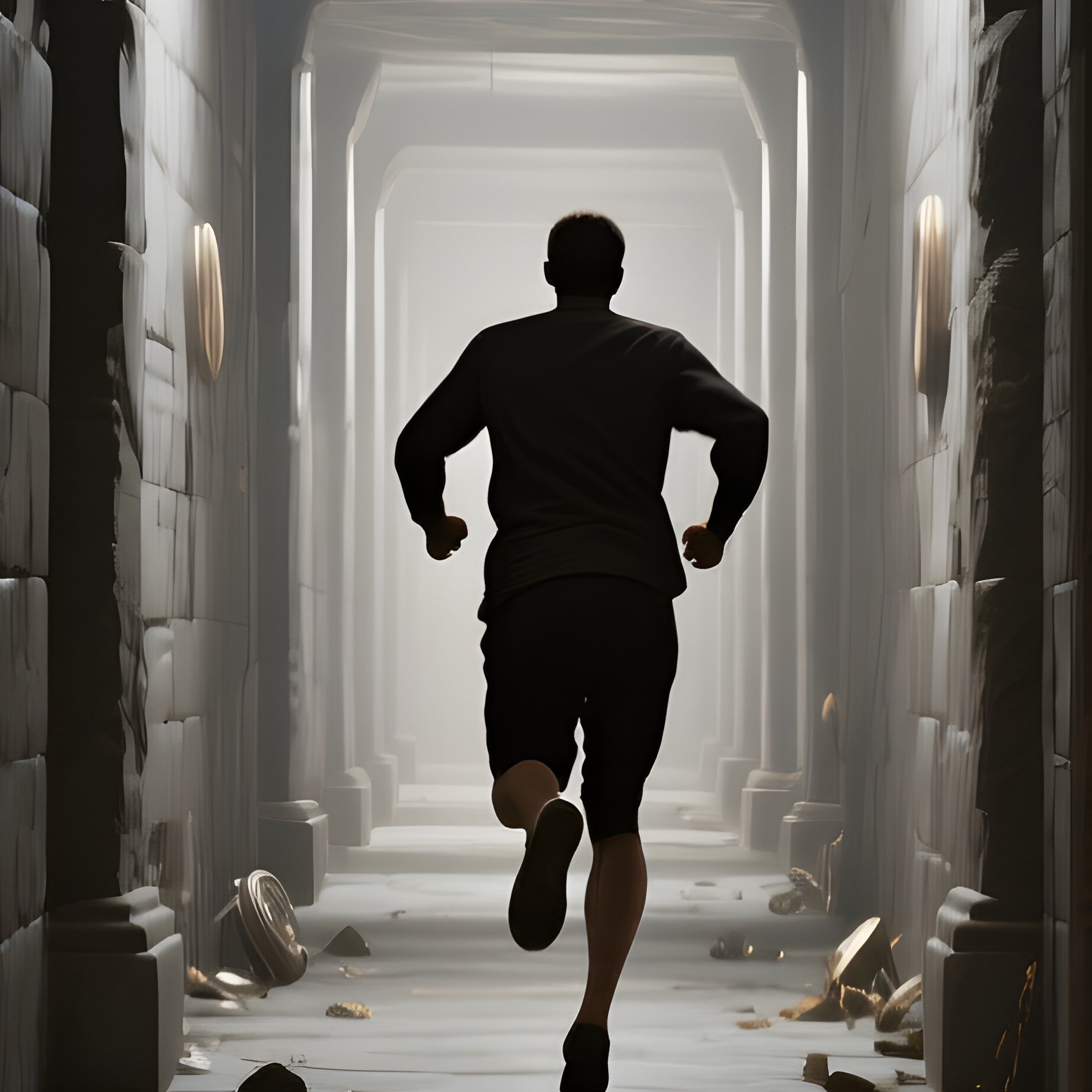 The Unending Hallway Philosophical Version - Full Resolution Quality Preview