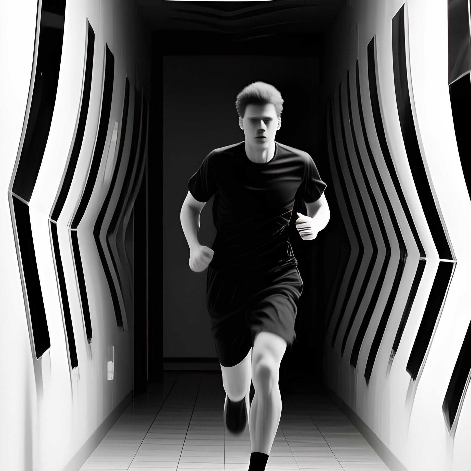 The Unending Hallway Psychological Version - Full Resolution Quality Preview