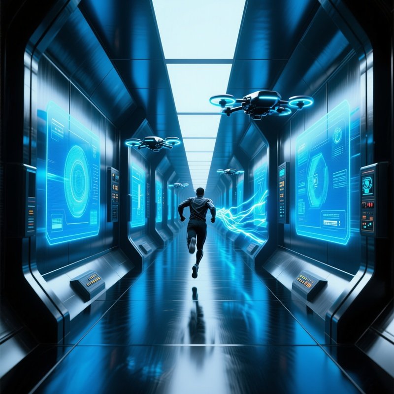The Unending Hallway Sci Fi Version