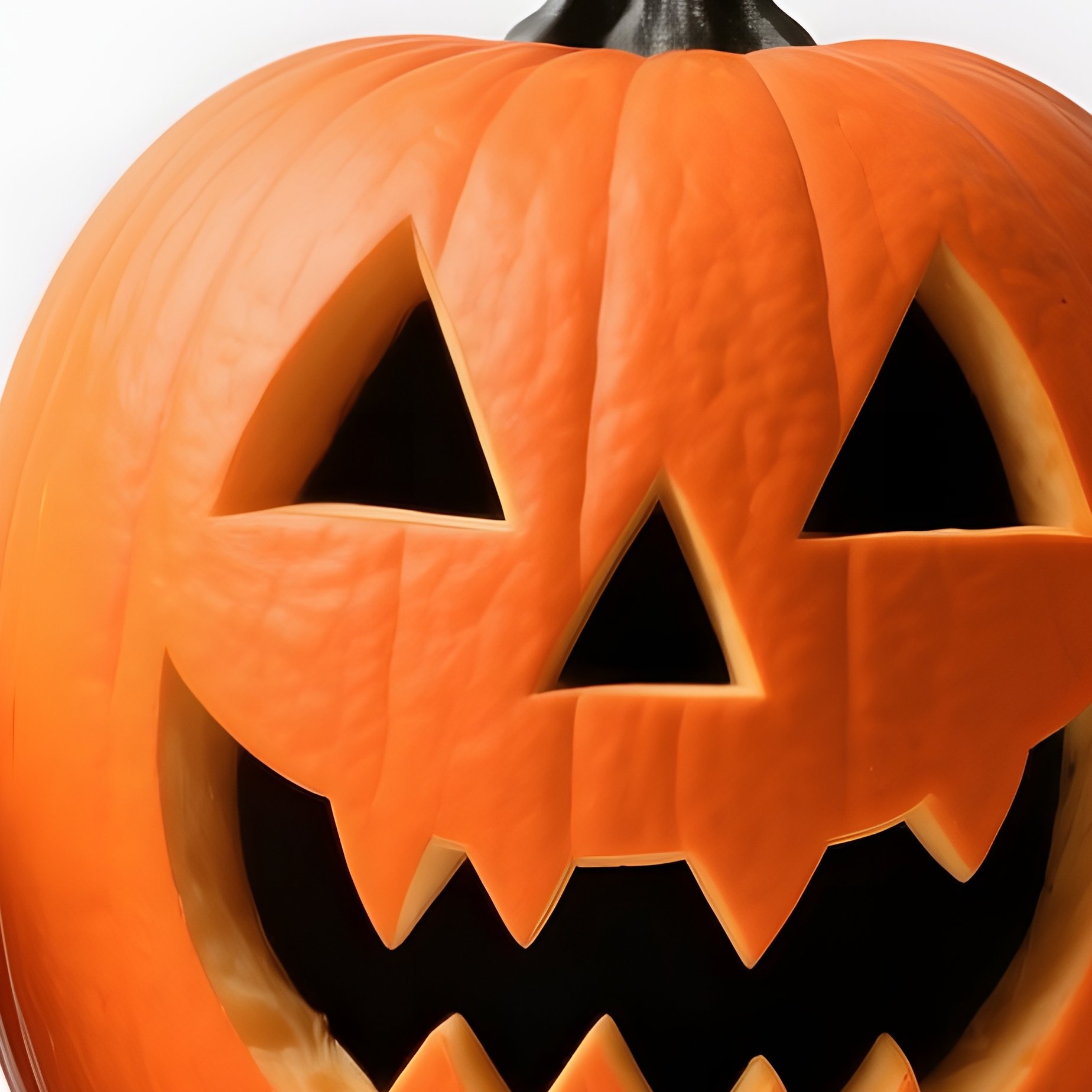 Three Carved Pumpkins Halloween Pumpkin - Full Resolution Quality Preview