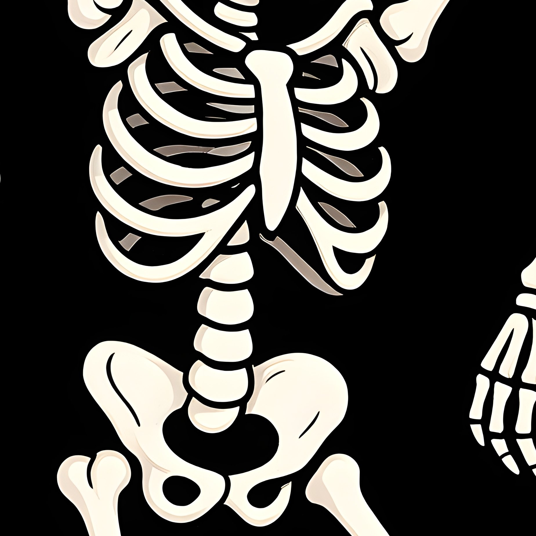 Three Dancing Skeletons Skeleton Dance - Full Resolution Quality Preview