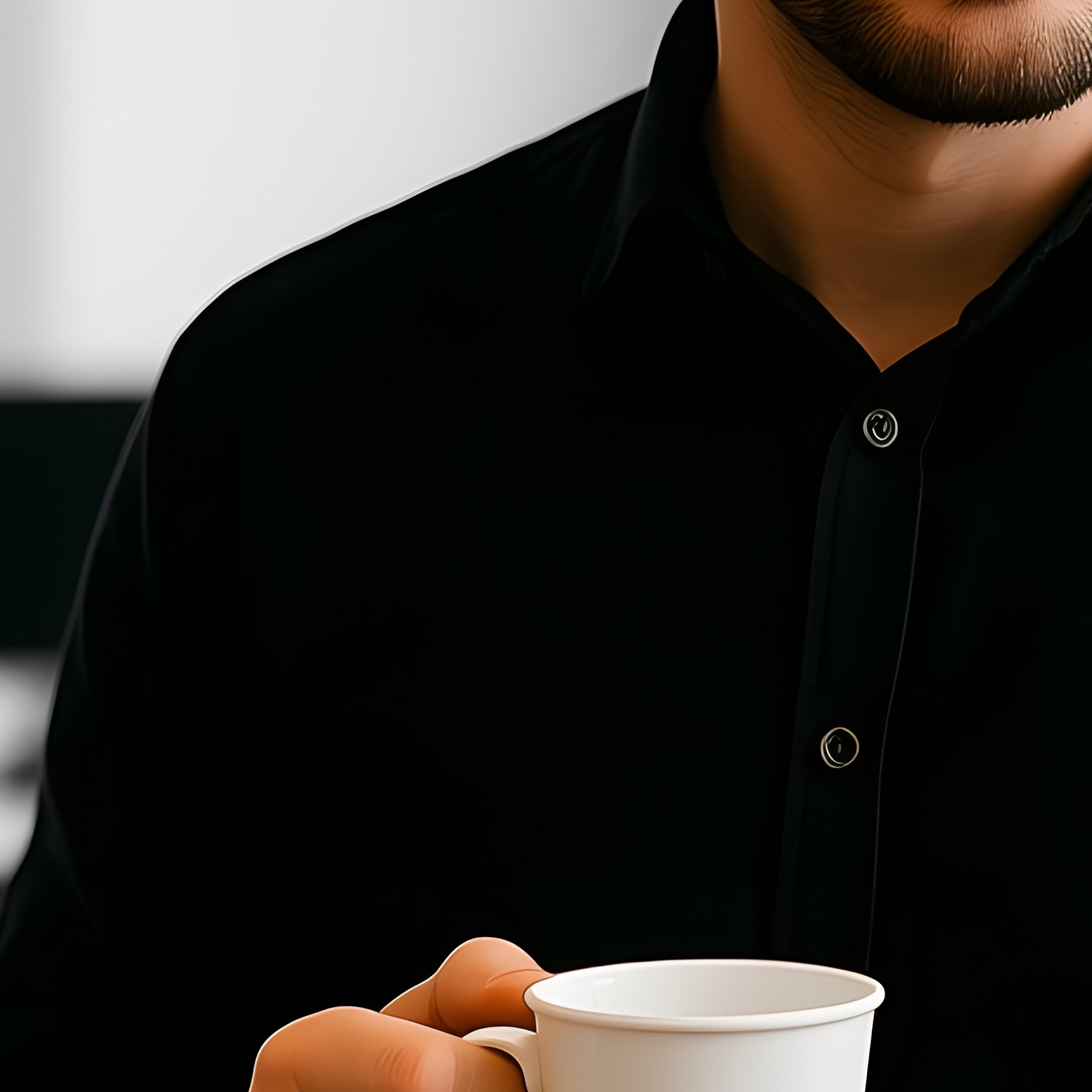 Three Individuals In An Office Setting Office Conversation - Full Resolution Quality Preview