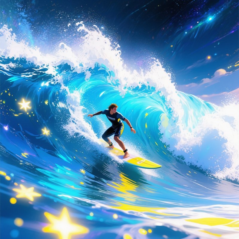 Tide Specter Starlight Waves Artwork