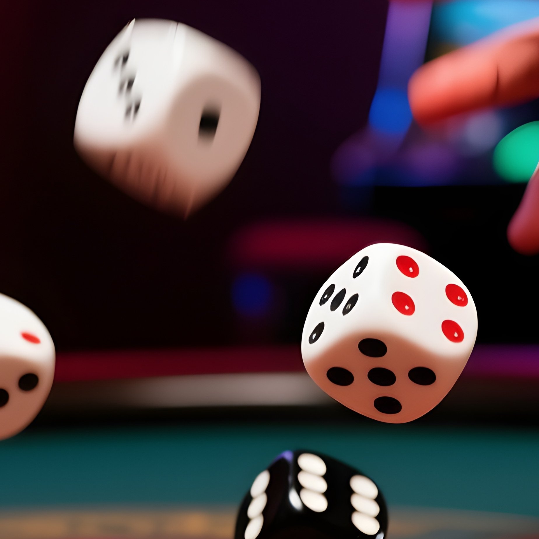 Tiles And Dice Dice Rolling Game - Full Resolution Quality Preview