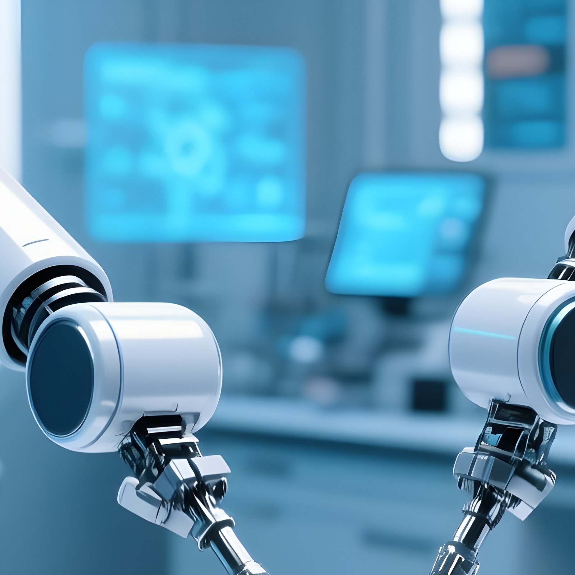 Titanium Niobium Metallic Science Fiction Lab - Full Resolution Quality Preview