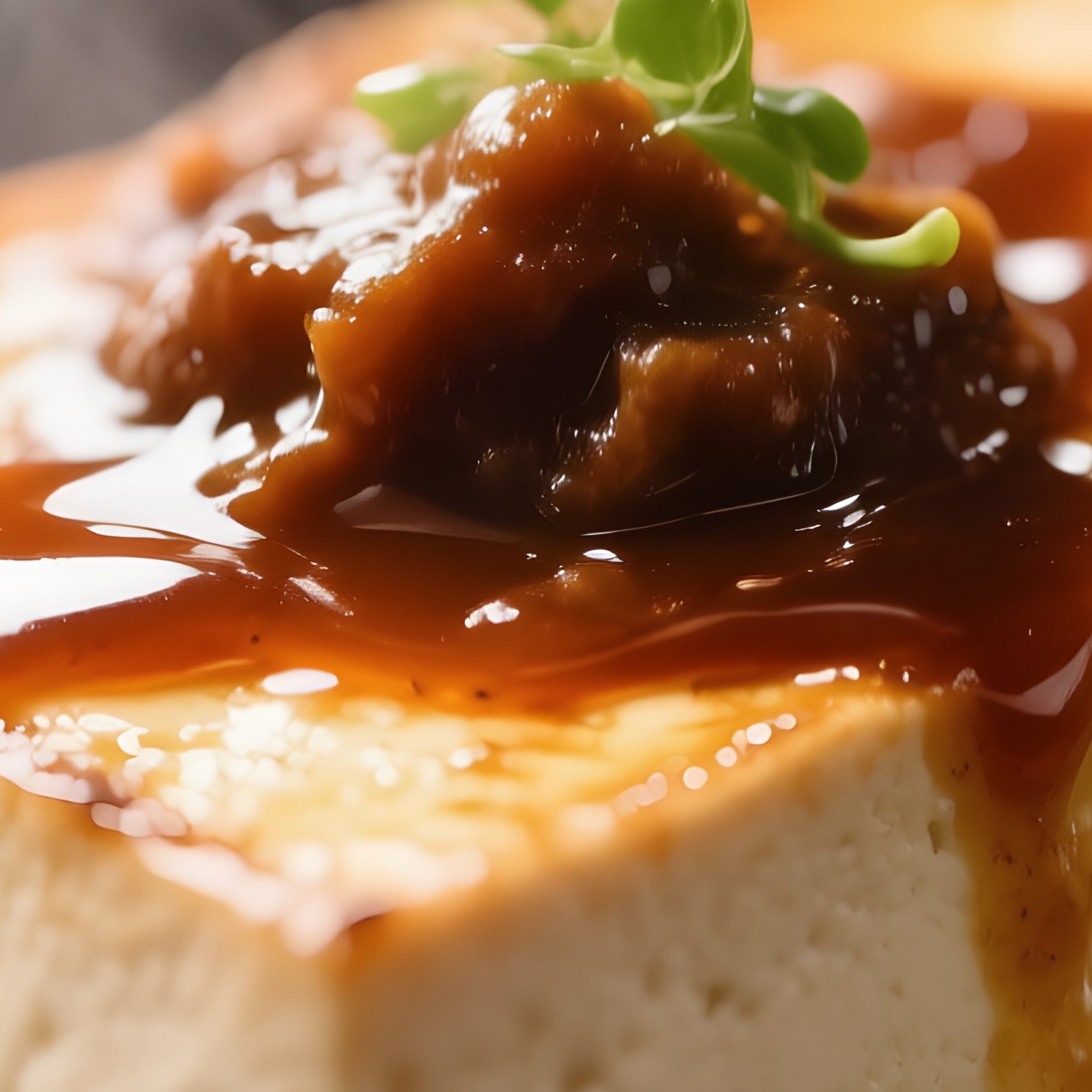 Tofu Dengaku Grilled Tofu Topped With Sweet Miso Glaze - Full Resolution Quality Preview