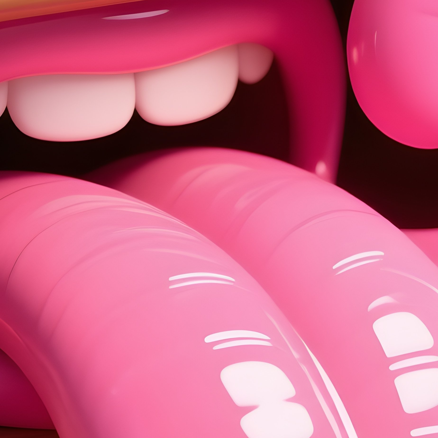 Tongue Mouse Pink Tongue On Desk - Full Resolution Quality Preview