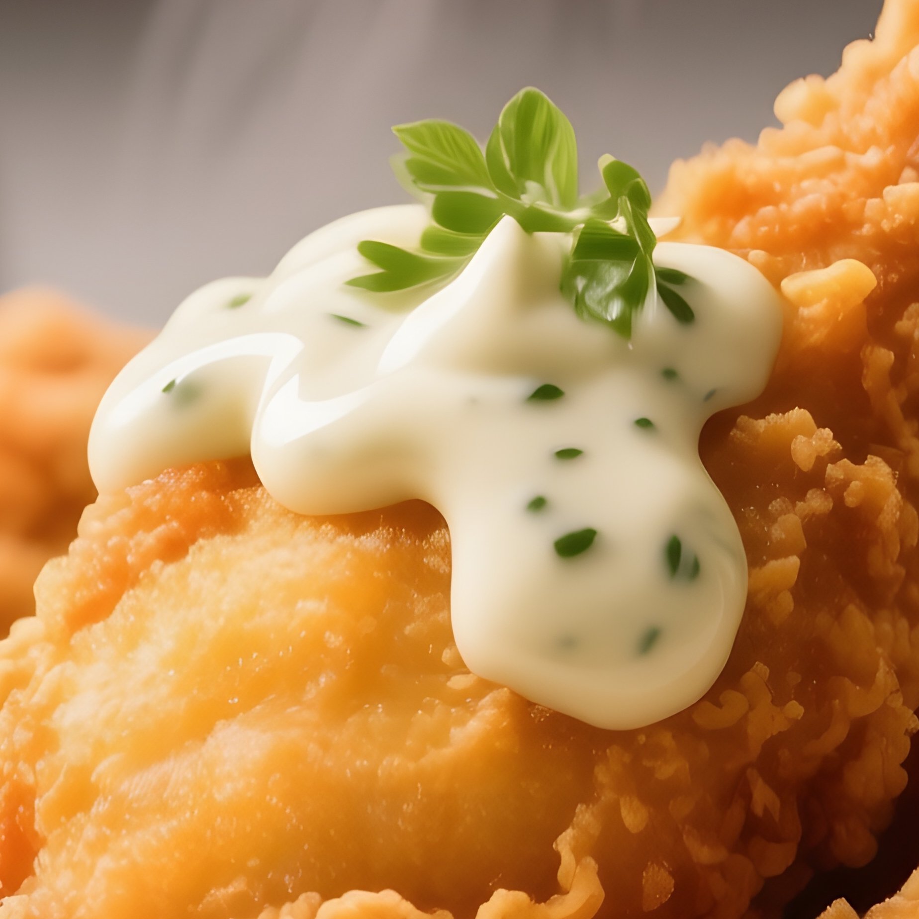 Tori No Nanban Fried Chicken With Sweet Vinegar And Tartar Sauce - Full Resolution Quality Preview