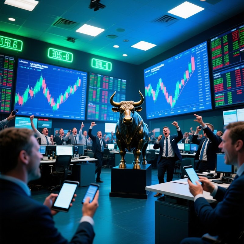 Trading Floor Bull Market