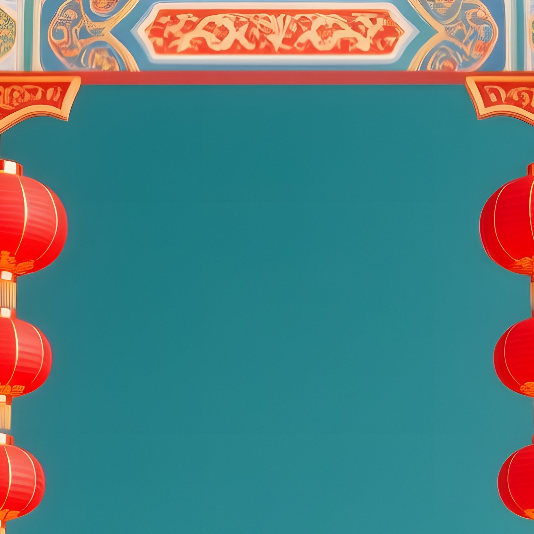 Traditional Chinese Archway Chinese Architecture - Full Resolution Quality Preview