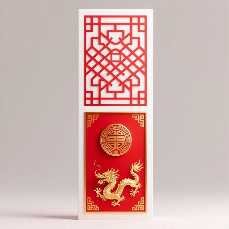 Traditional Chinese Decorative Panel Chinese Art Traditional