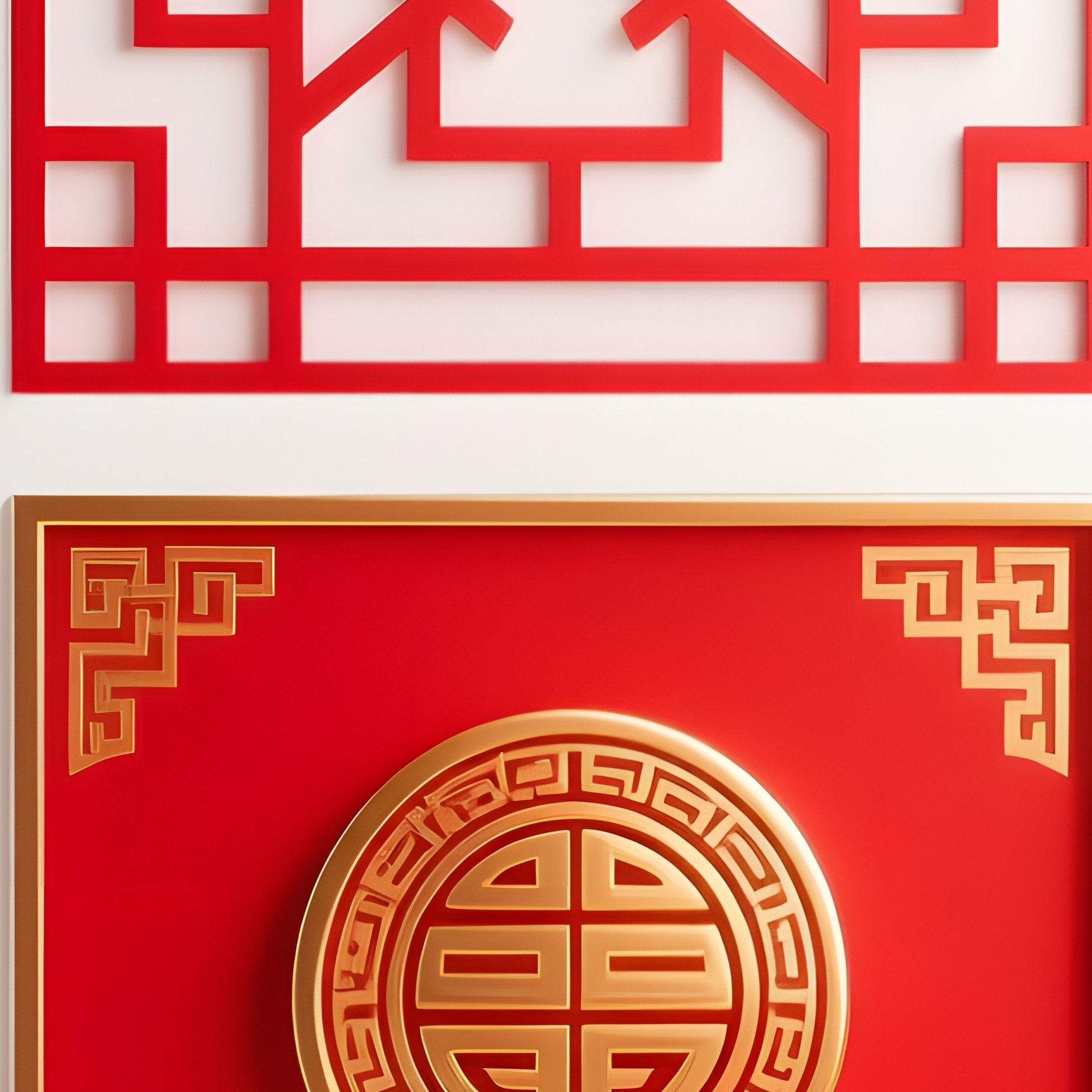 Traditional Chinese Decorative Panel Chinese Art Traditional - Full Resolution Quality Preview