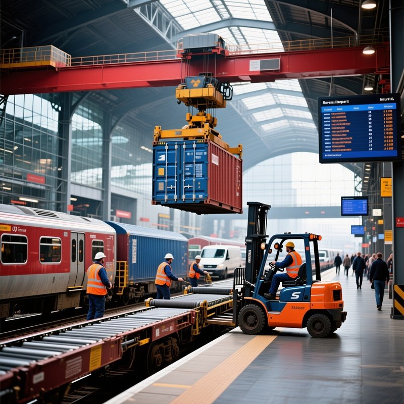 Train Station Logistics Center