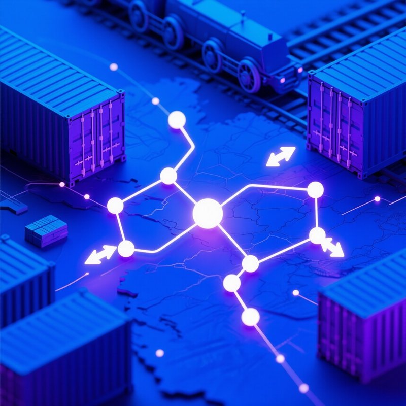 Transport Logistics Concept Abstract