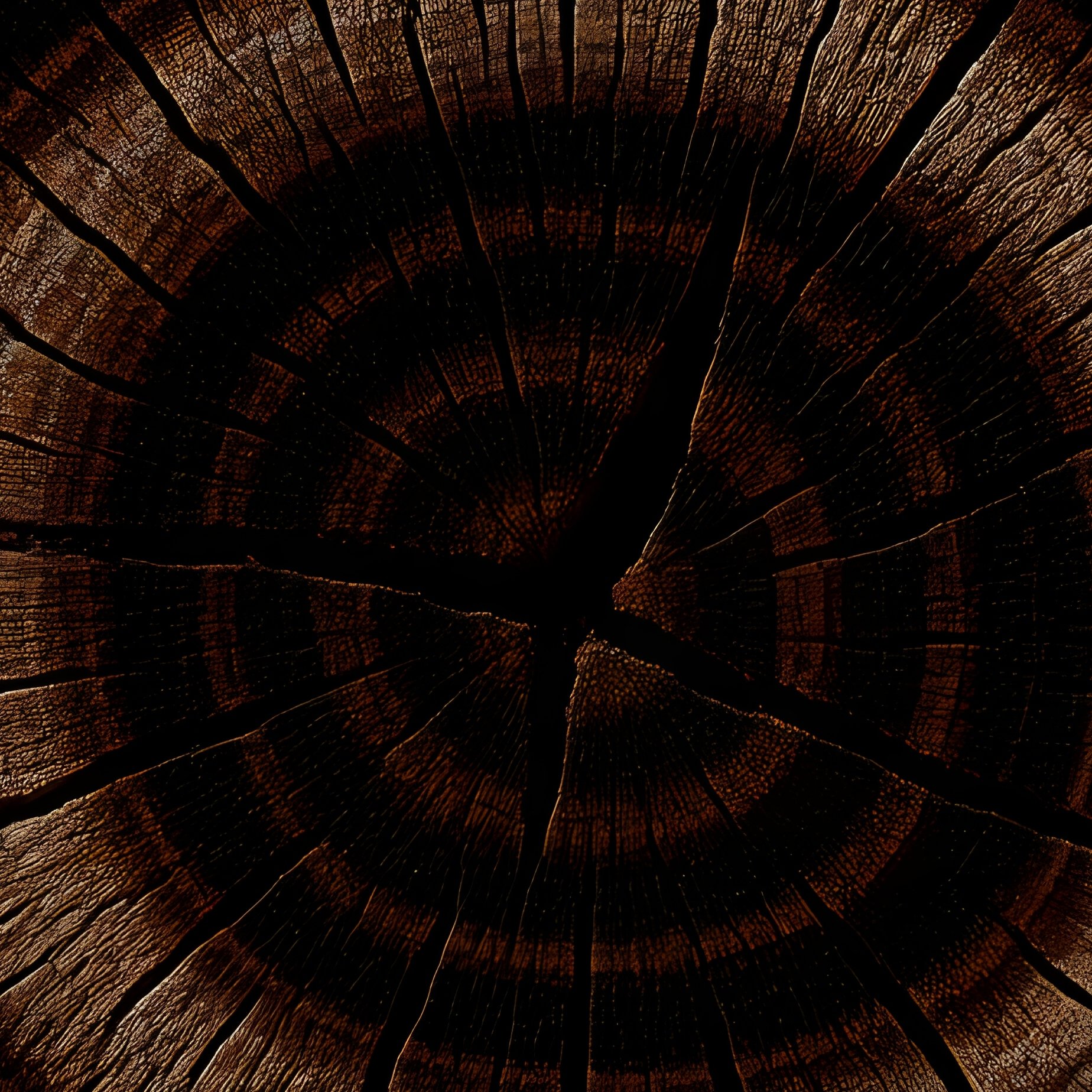Tree Rings On A Cross Section Of A Tree Trunk Tree Rings Wooden - Full Resolution Quality Preview