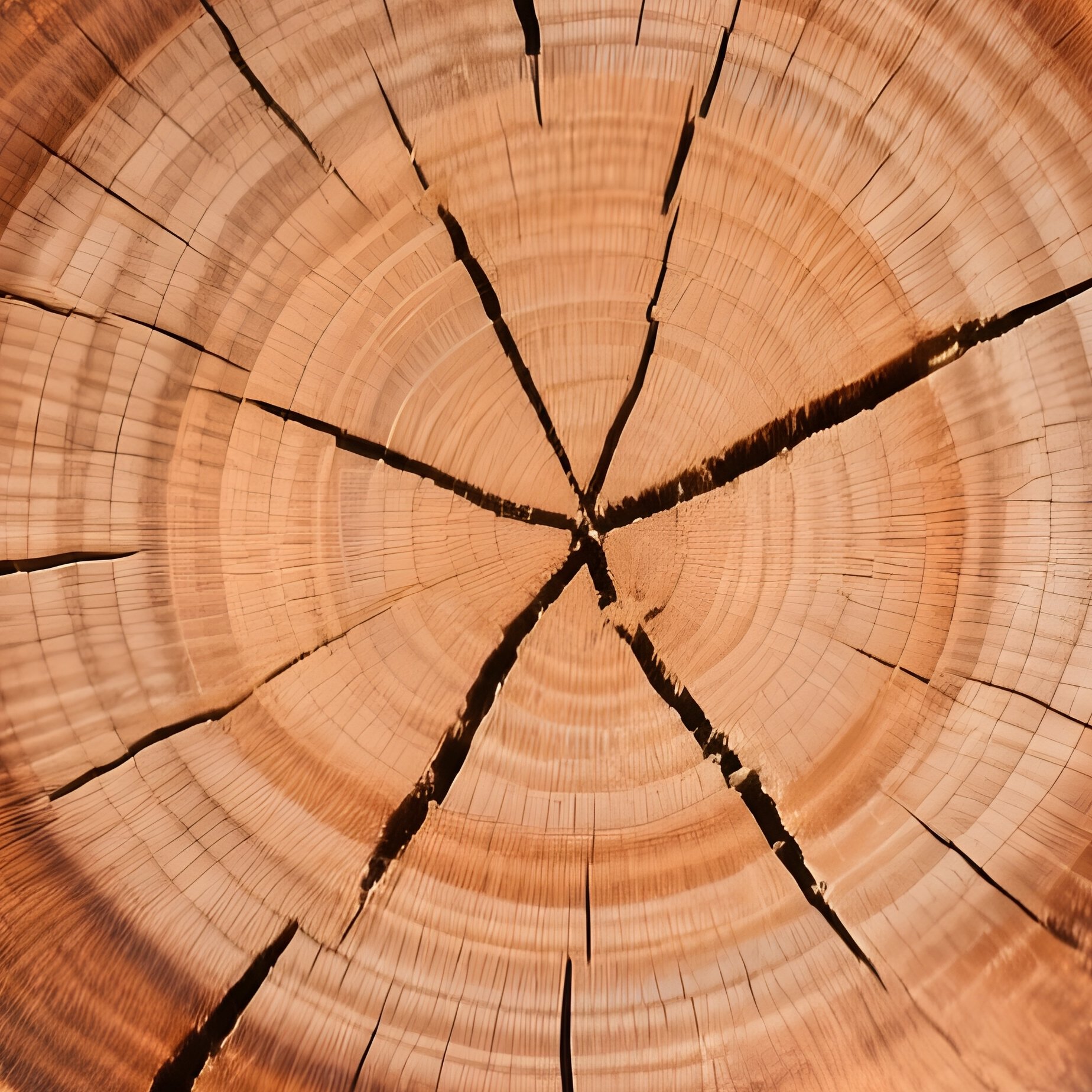 Tree Rings On A Cut Tree Trunk Nature Tree Rings - Full Resolution Quality Preview