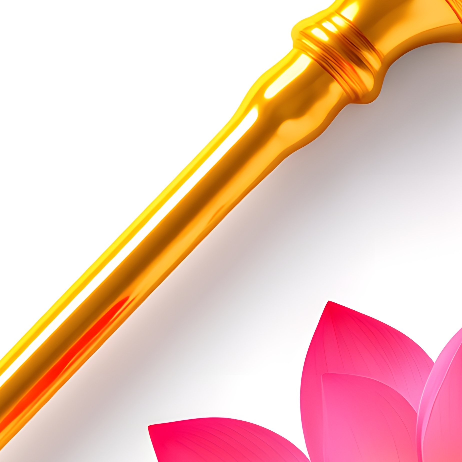 Trident And Lotus Flower Trident Lotus - Full Resolution Quality Preview
