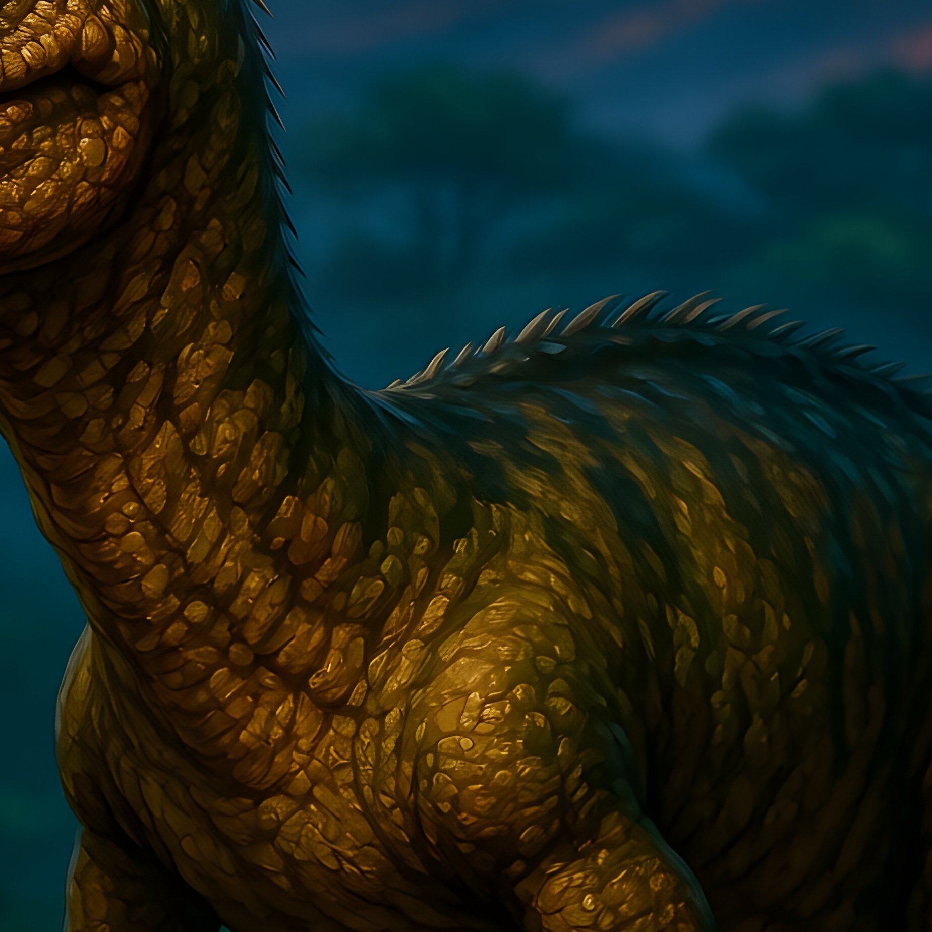 Troodon Prehistoric Dinosaur Art - Full Resolution Quality Preview