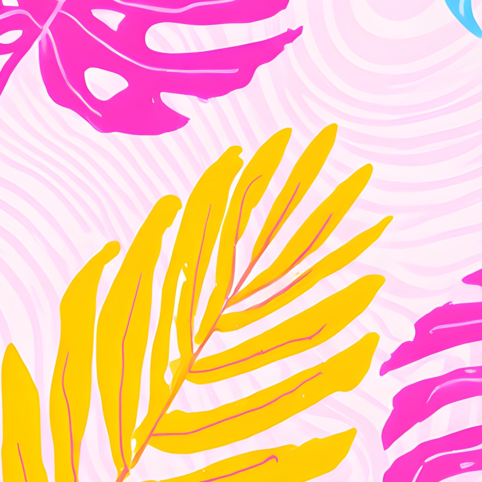 Tropical Leaves Pattern Tropical Leaves - Full Resolution Quality Preview