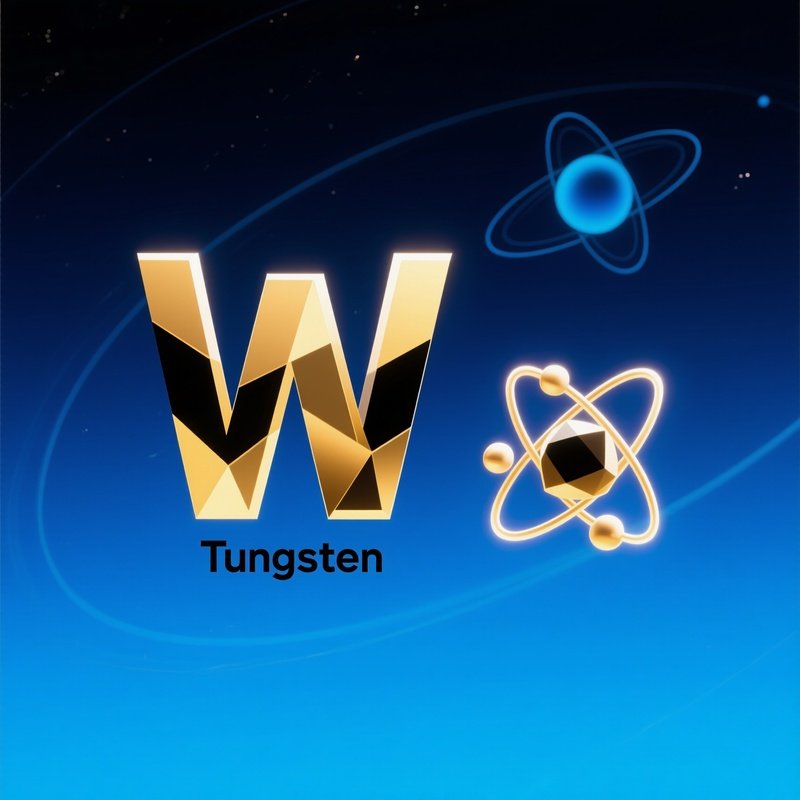 Tungsten Carbide As Chemical Element Symbol