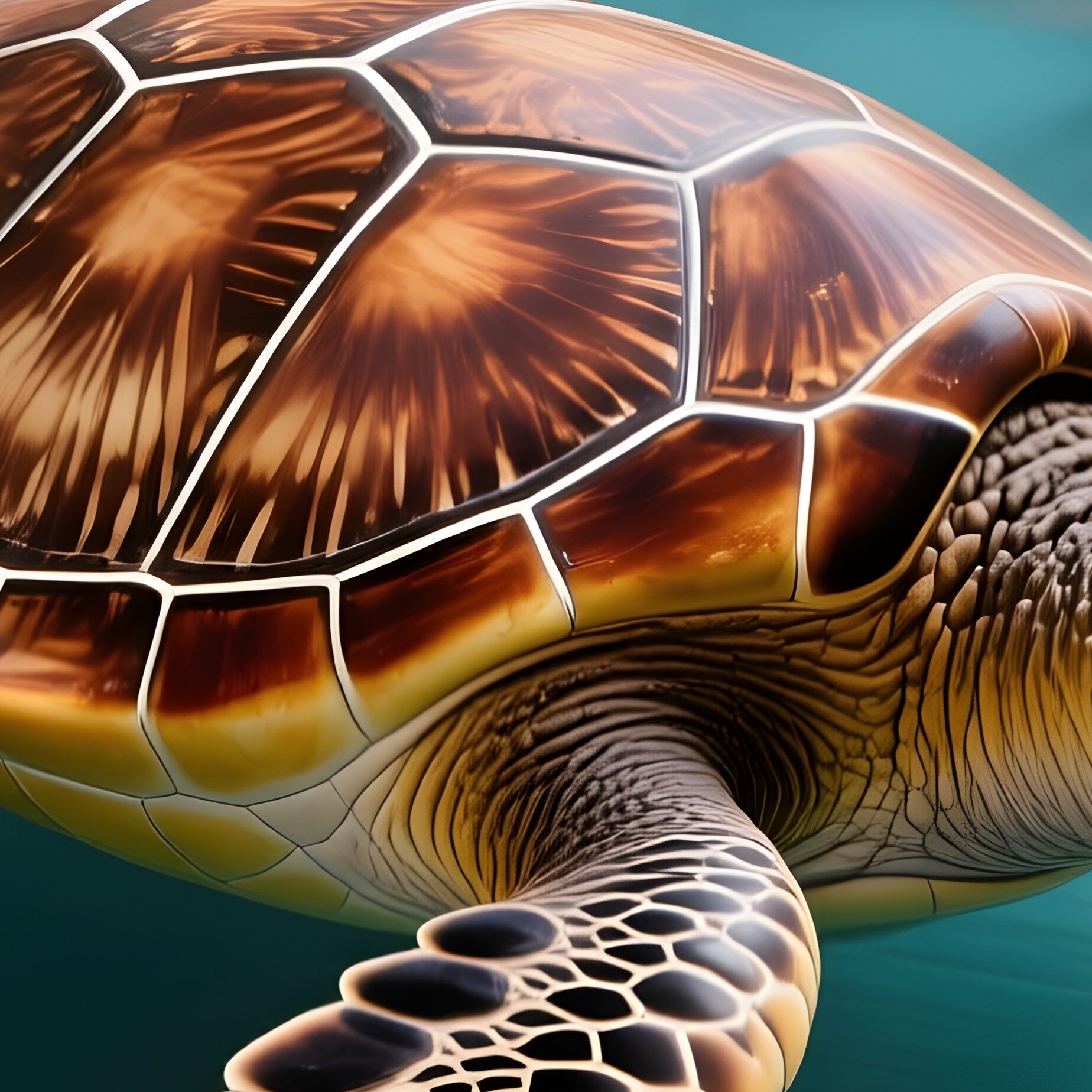 Turtle Surfing On Pizza Slice 2 - Full Resolution Quality Preview