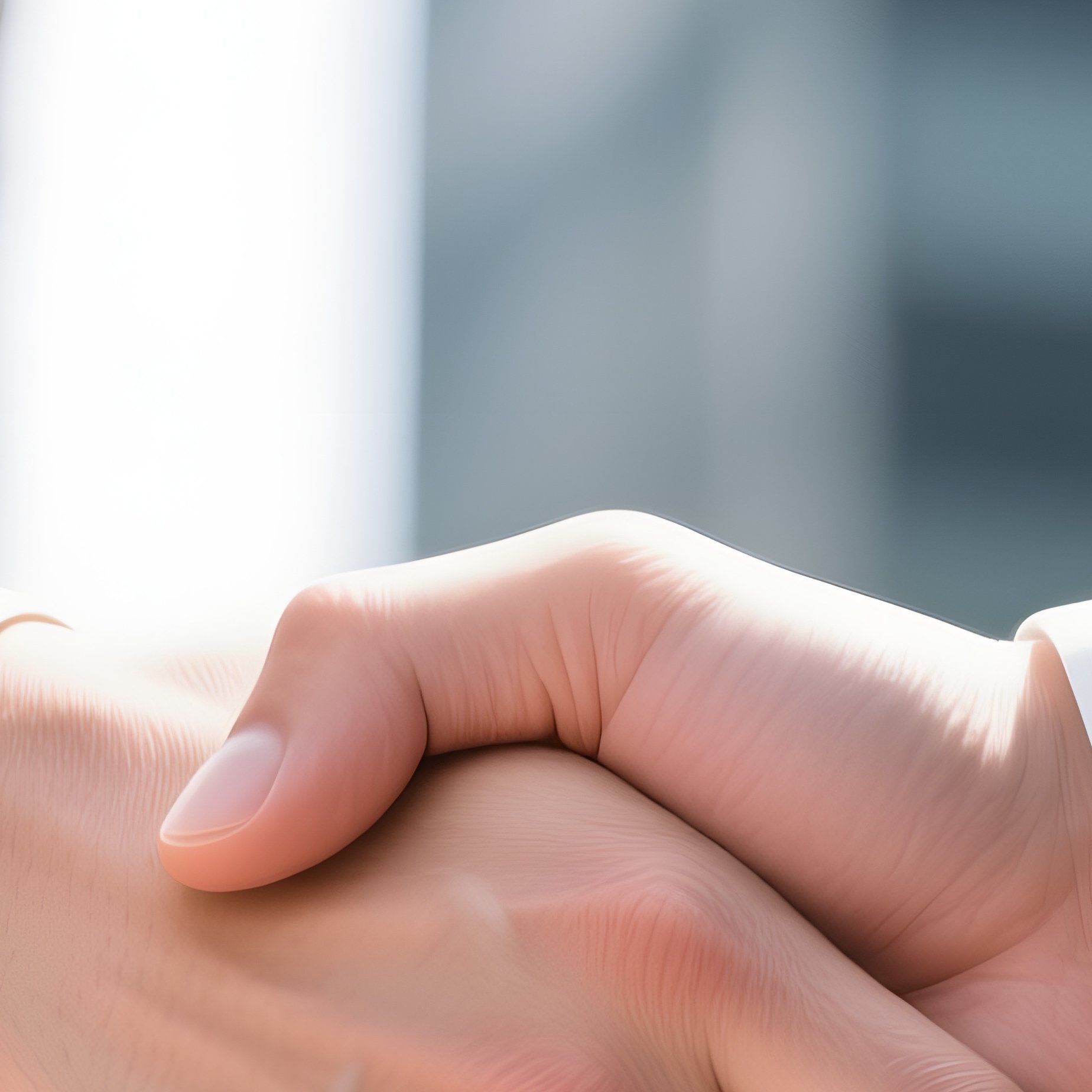 Two Individuals Shaking Hands Business Handshake - Full Resolution Quality Preview
