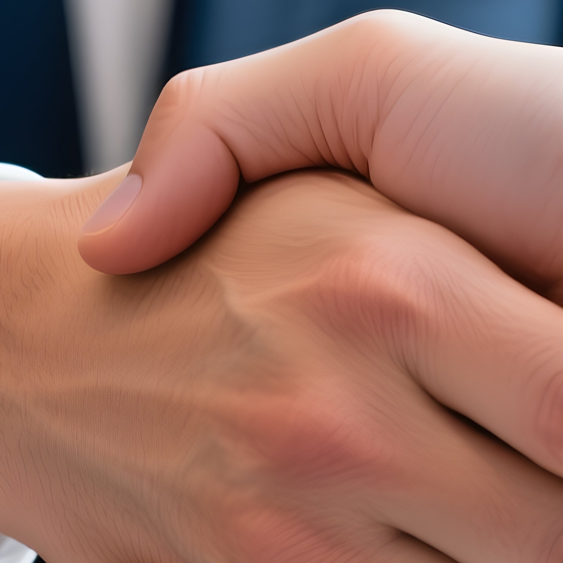 Two Individuals Shaking Hands Handshake Business - Full Resolution Quality Preview